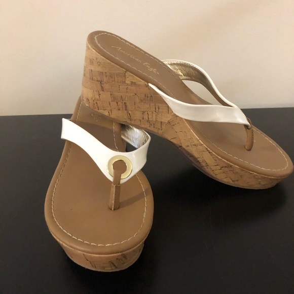 american eagle cork sandals